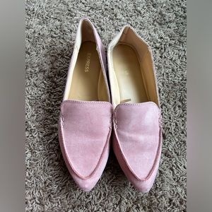 Express pink flats